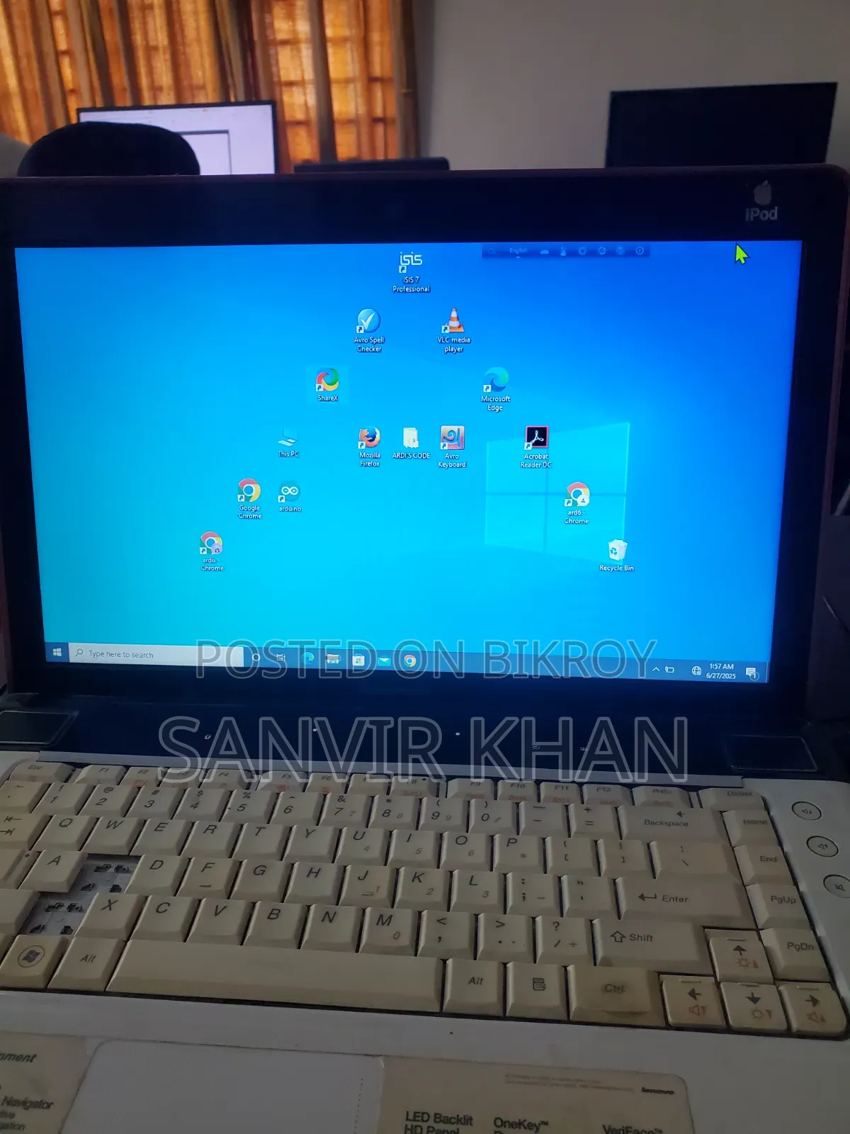 Laptop Lenovo IdeaPad Y550 4GB Intel Core 2 Duo SSD 128GB