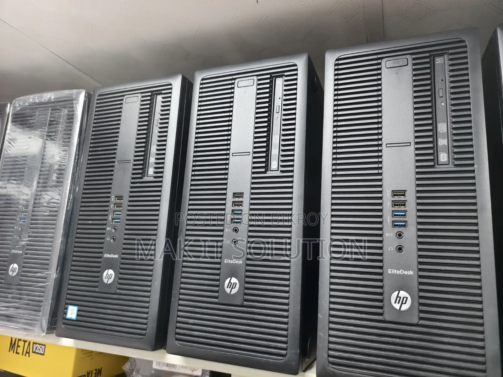Desktop Computer HP EliteDesk 800 4GB Intel Core i5 SSD 128GB