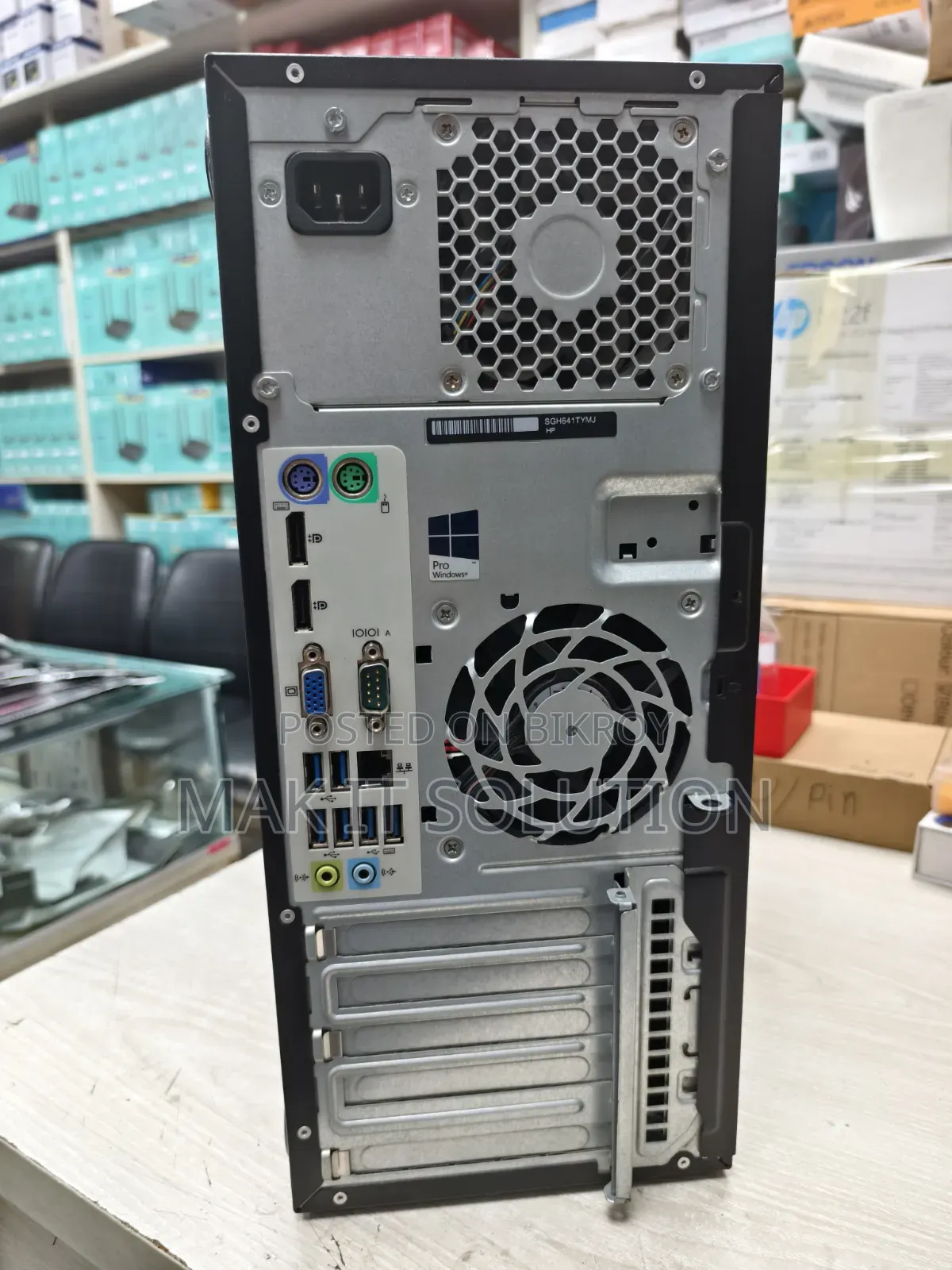Desktop Computer HP EliteDesk 800 4GB Intel Core i5 SSD 128GB
