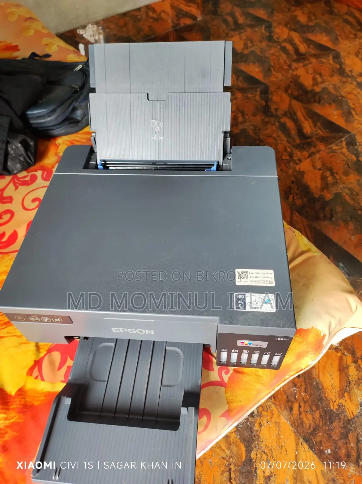 Printer Epson L8050 - Punch Copy Bike Smart Card Print