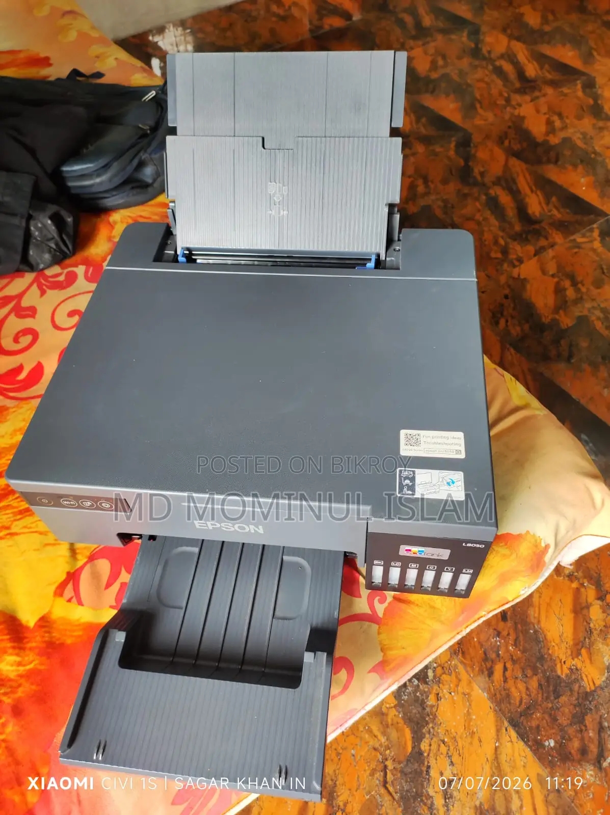 Printer Epson L8050 - Punch Copy Bike Smart Card Print