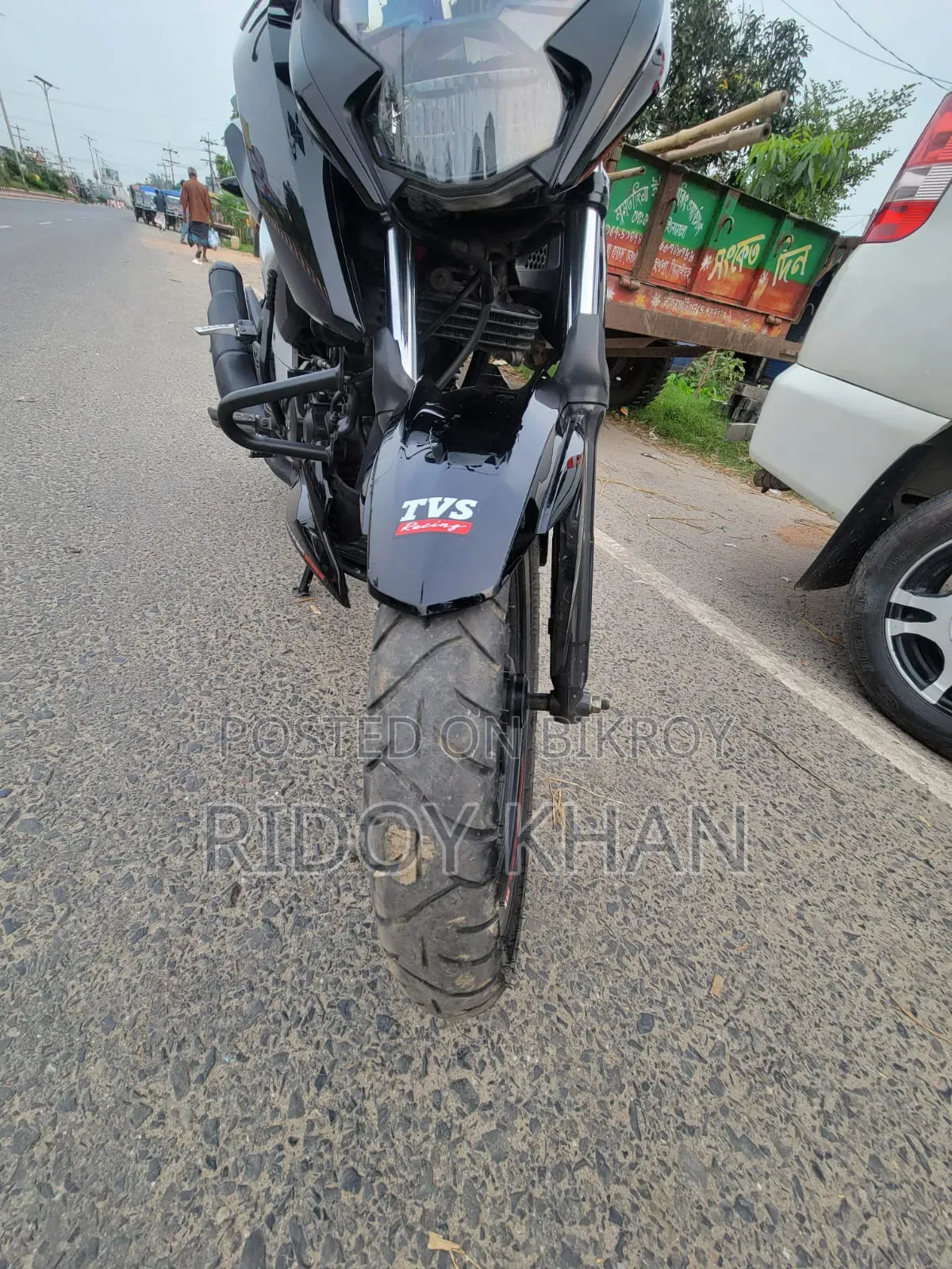 TVS Apache 160 4V 2022 Black