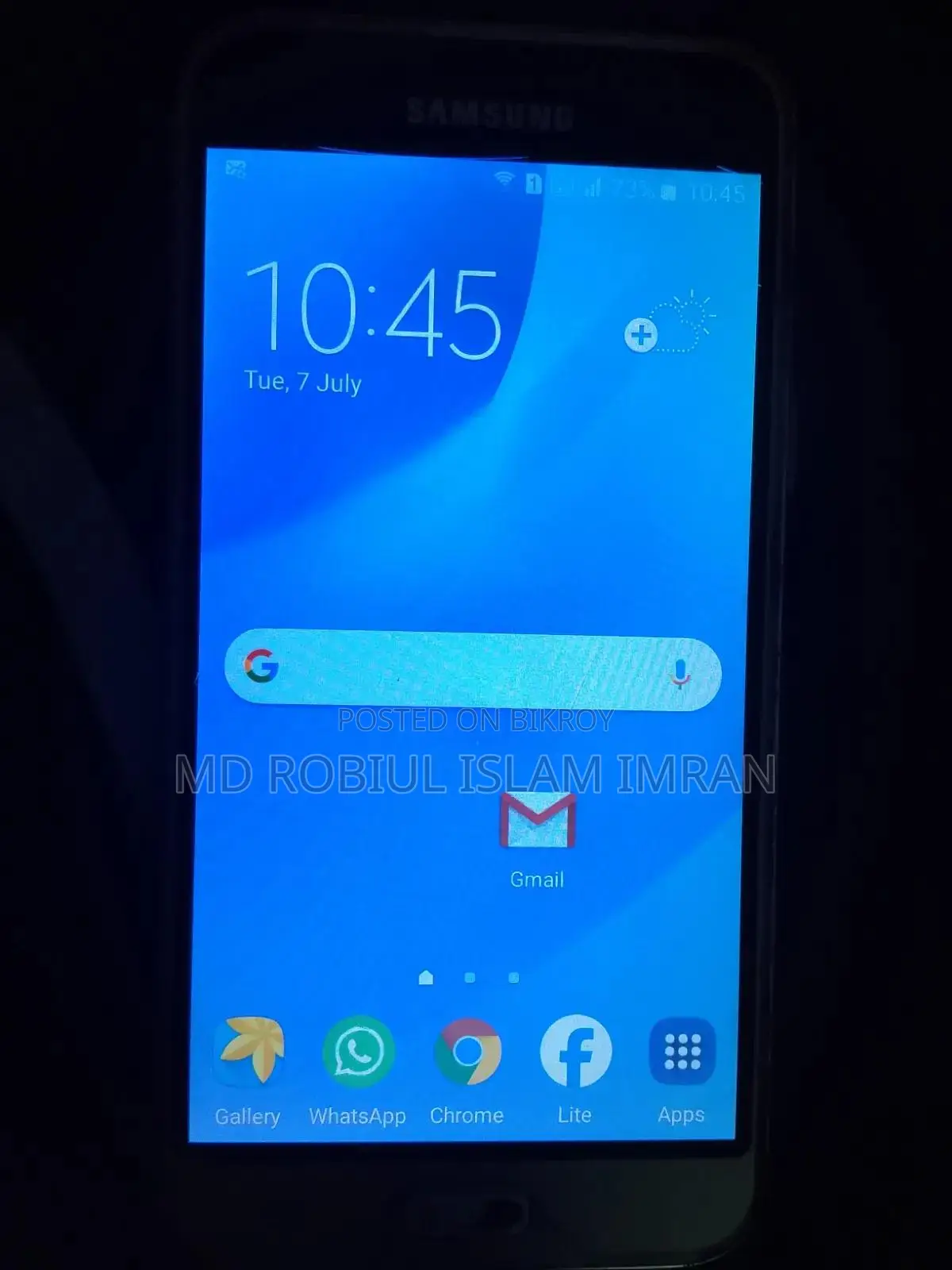 Samsung Galaxy J3 8 GB Bronze