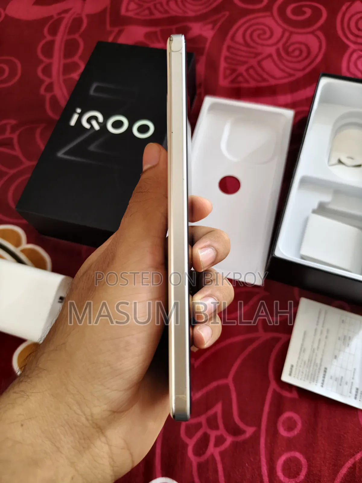 ভিভো আইকিউওও জেড৯ টার্বো ২৫৬ জিবি সাদা