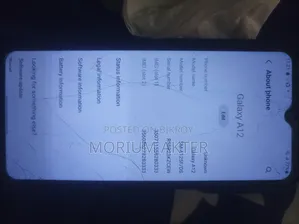 Samsung Galaxy A12 64 GB White