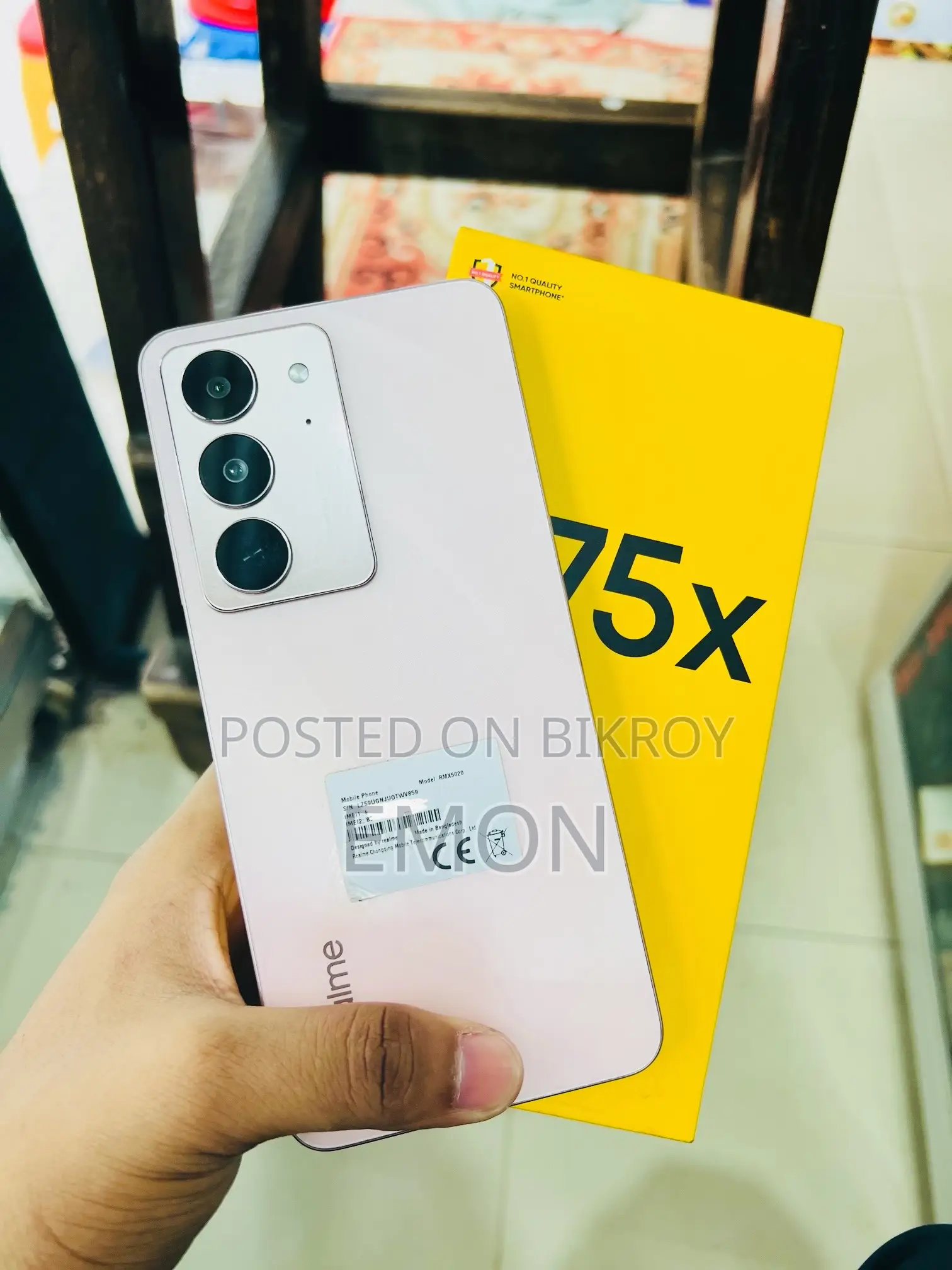 Realme C75x 128 GB Pink