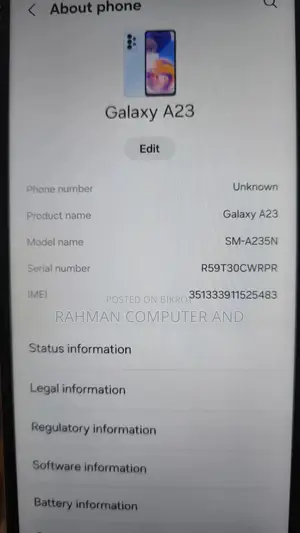 Samsung Galaxy A23 128 GB