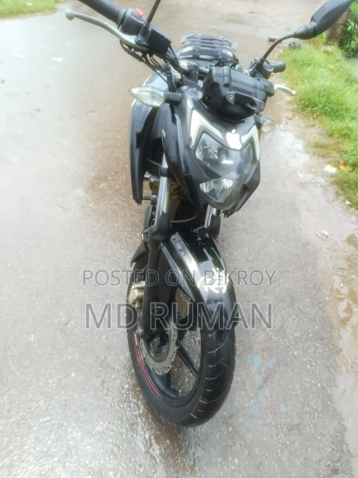 TVS Apache 160 4V 2022 Black