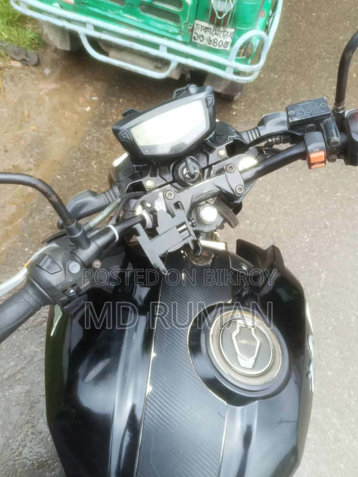 TVS Apache 160 4V 2022 Black