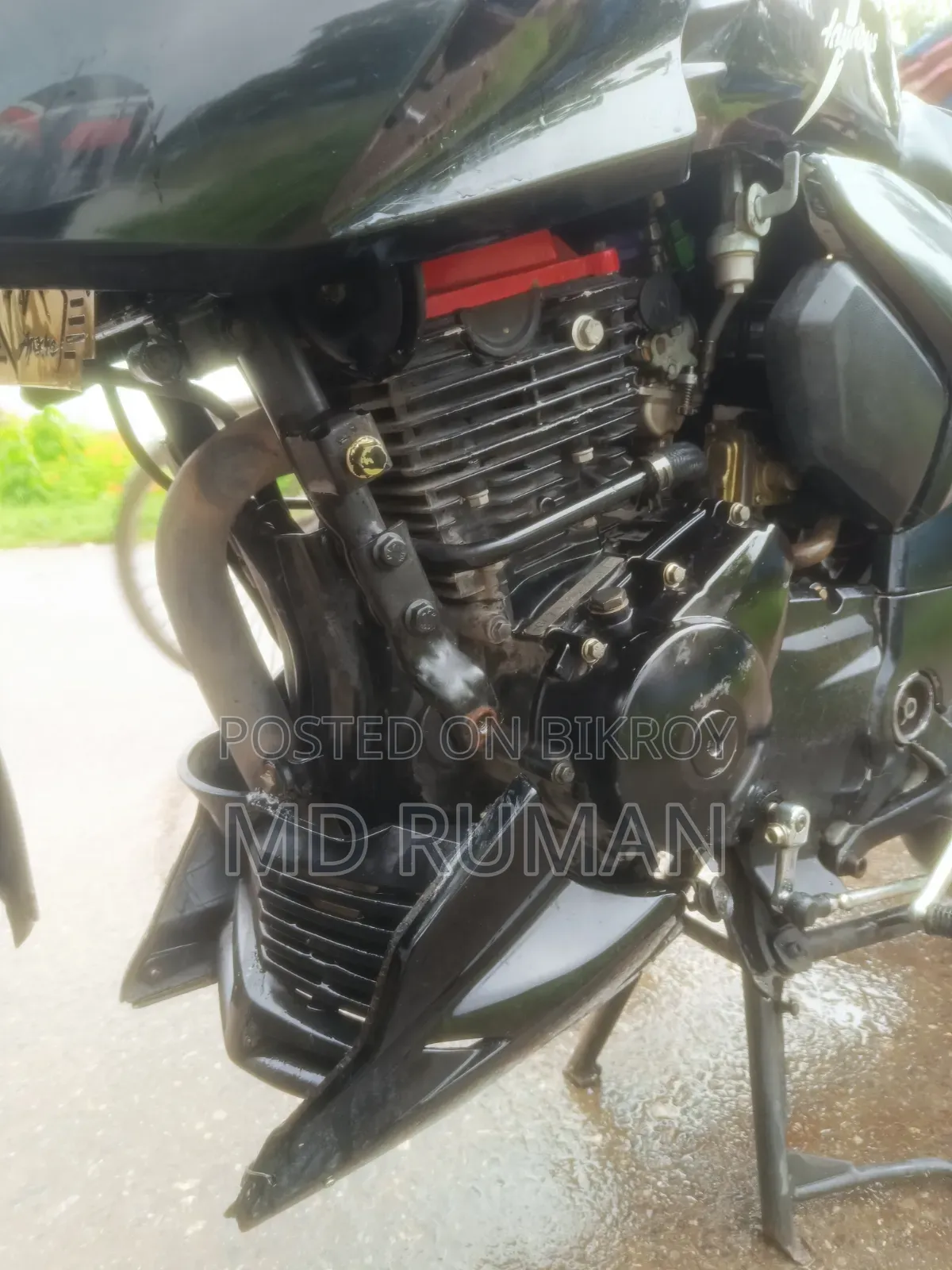 TVS Apache 160 4V 2022 Black