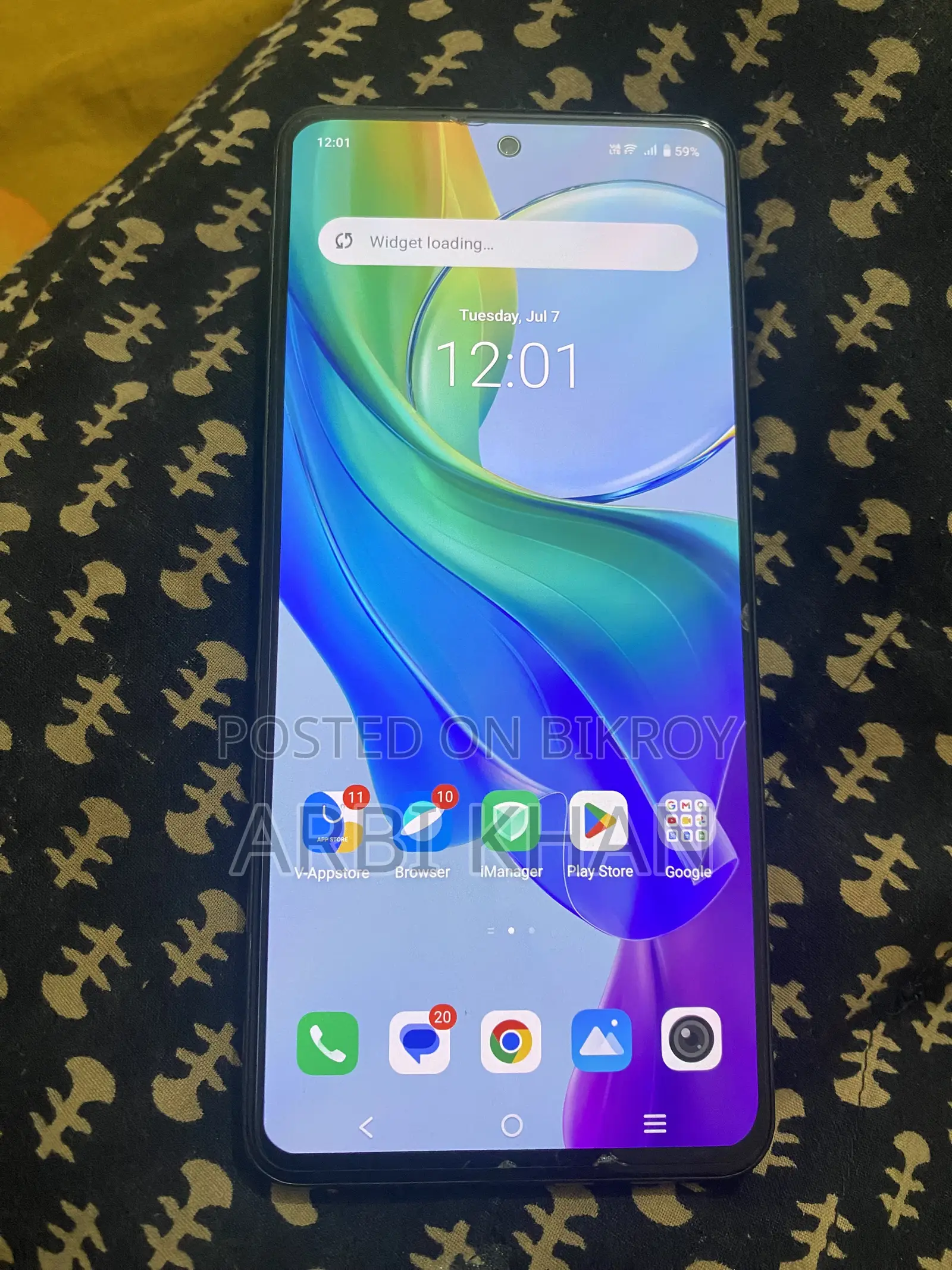 ভিভো ওয়াই২০০ ১২৮ জিবি কালো
