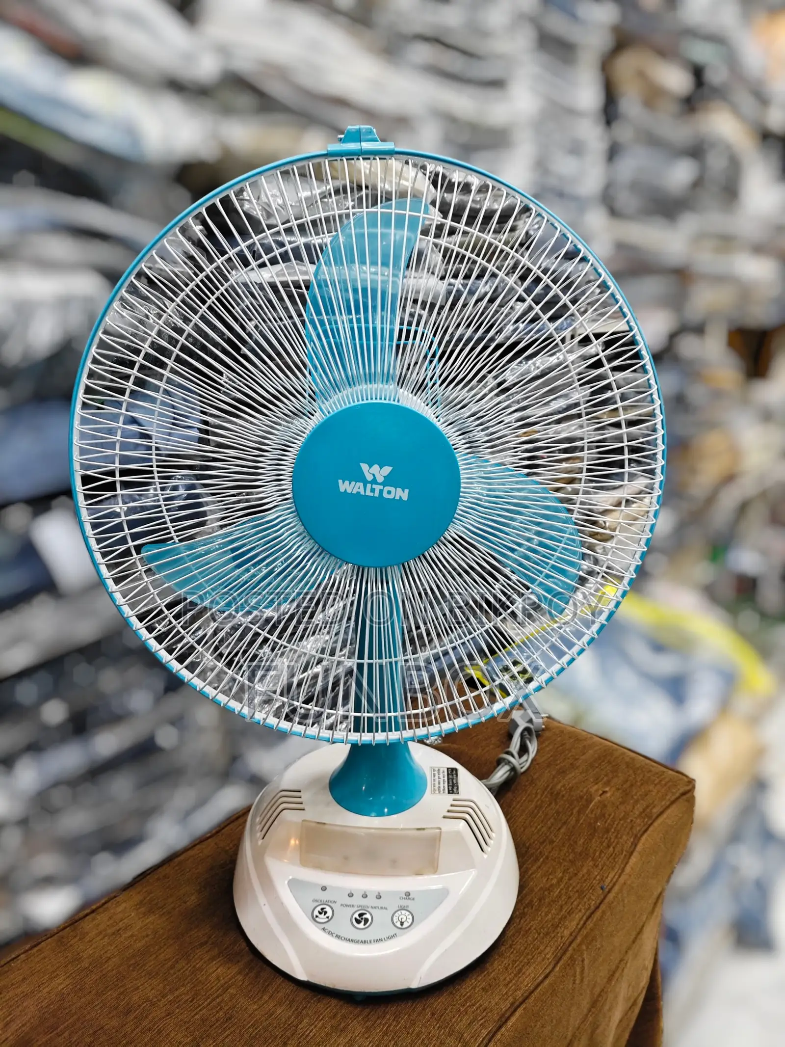 New Walton 17" Rechargeable Fan With Huge Discount