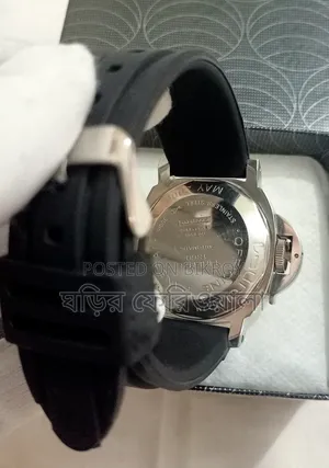 European Grade Luminor Panerai Automatic 60sec Watch White Dial