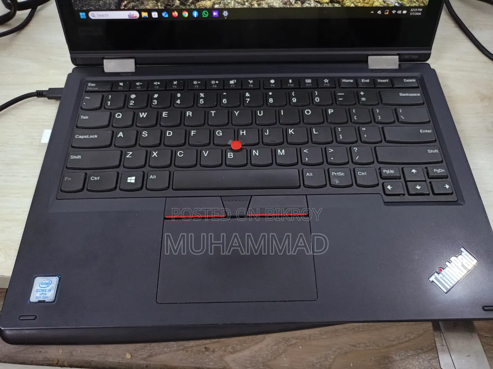 Laptop Yoga 16GB Intel Core i5 SSD 256GB