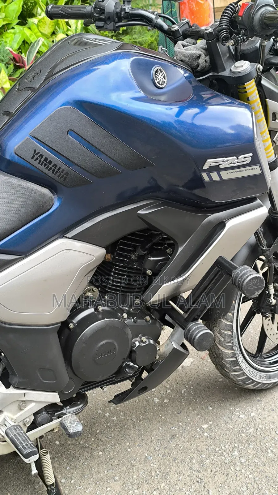 Yamaha FZS V3 2023 Blue