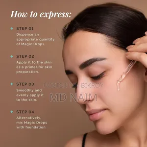 Magic Drops for Waterproof and Sweat-Resistant Makeup (Aflairza)