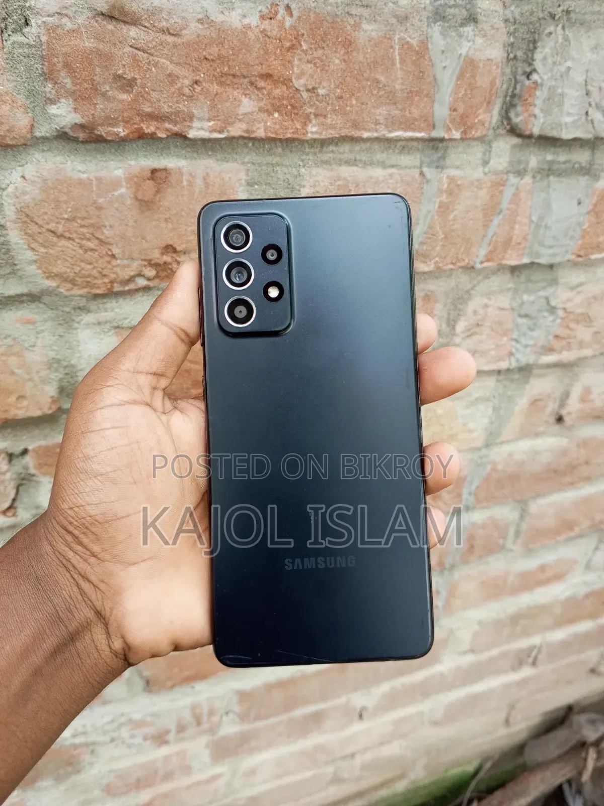 স্যামসাং গ্যালাক্সি এ৫২ ১২৮ জিবি কালো