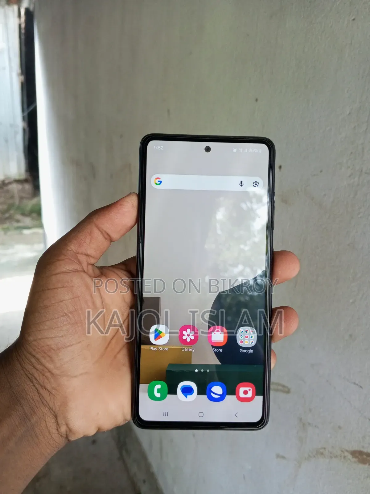 স্যামসাং গ্যালাক্সি এ৫২ ১২৮ জিবি কালো