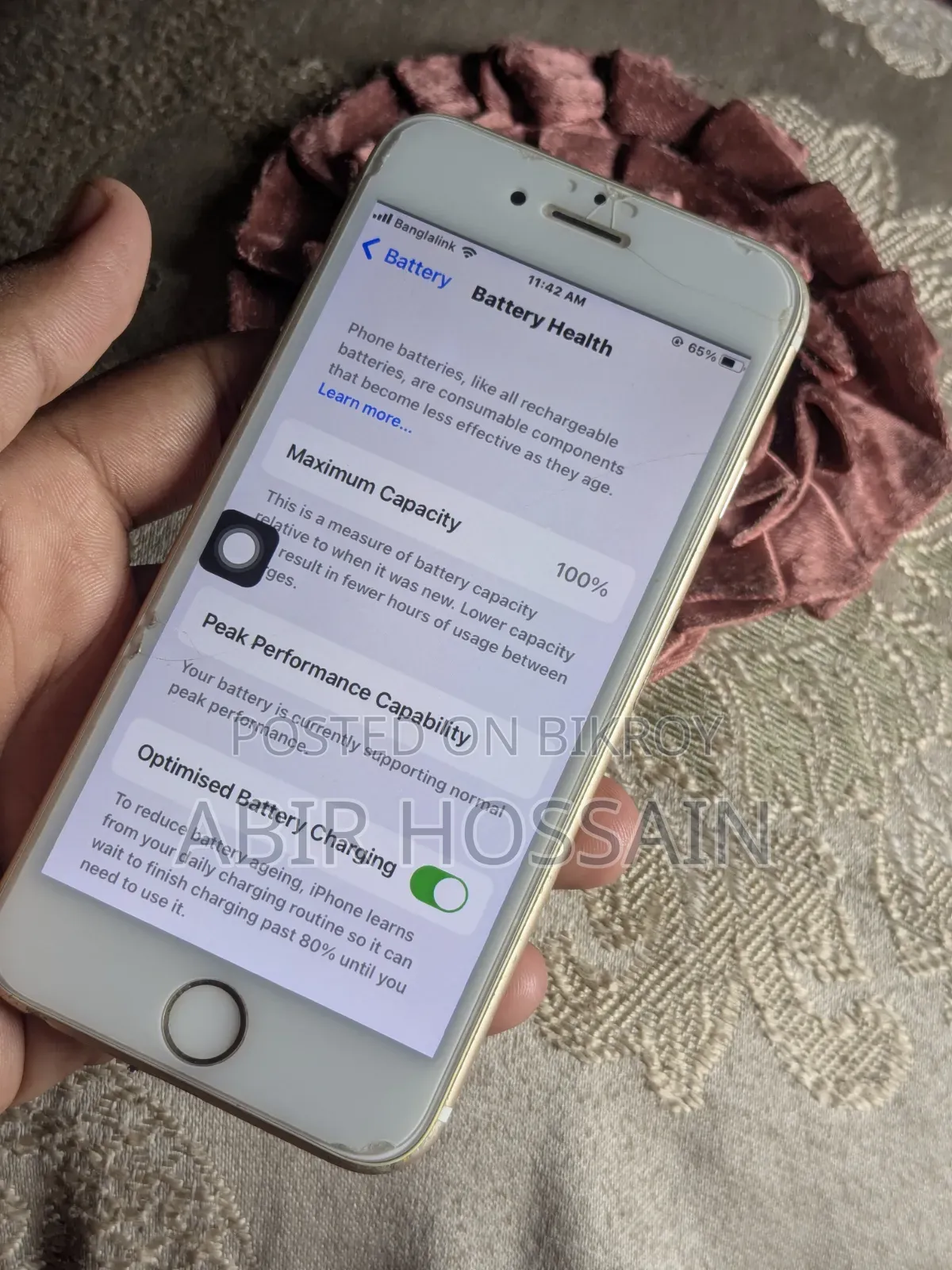 Apple iPhone 6s 64 GB Rose Gold