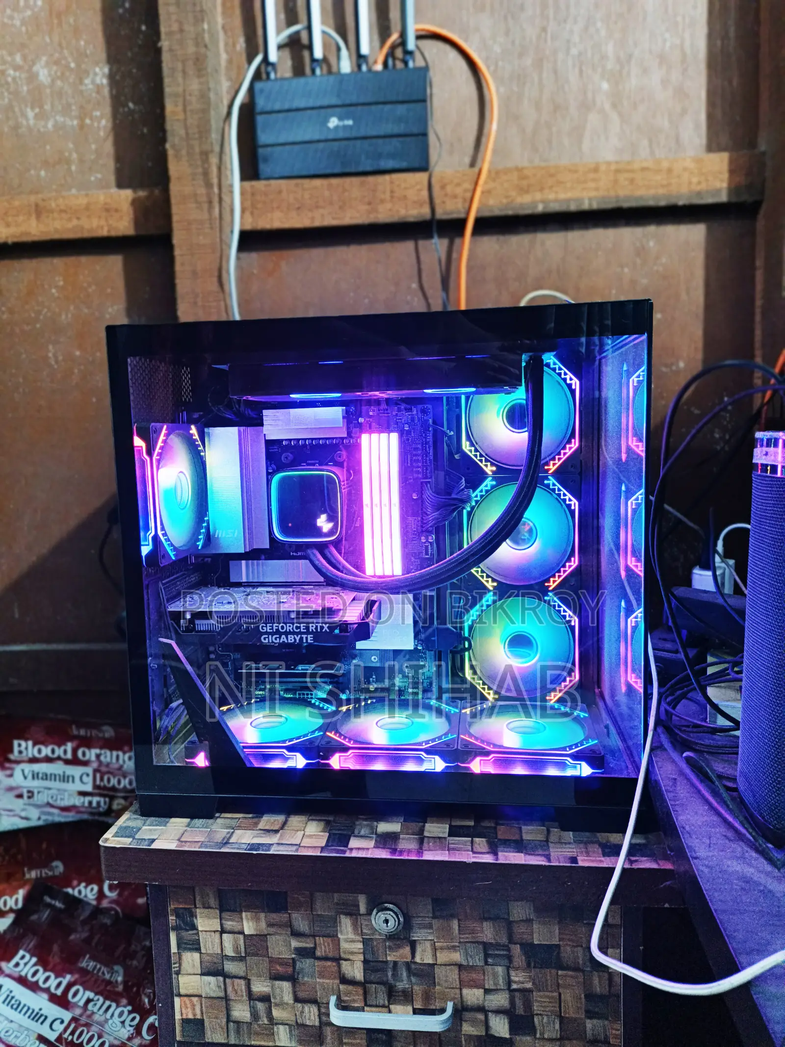 Desktop Computer MSI Gaming 24GE 2QE 4K 64GB AMD Ryzen 9 SSD 1T