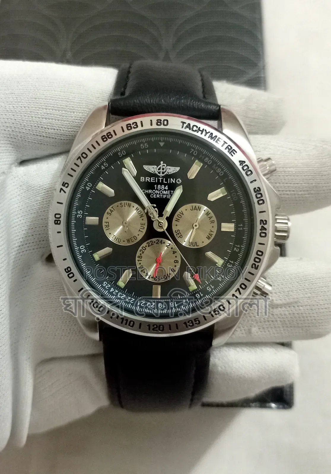 European Grade Breitling Automatic Chronograph Watch