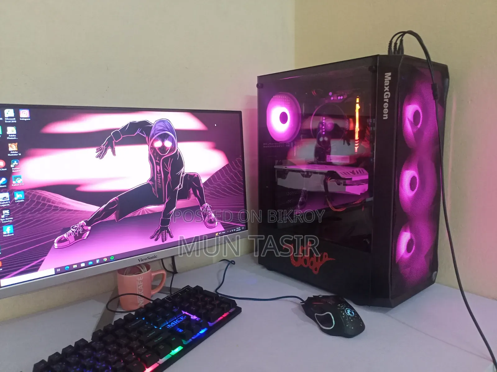 Desktop Computer 8GB AMD Ryzen 5 SSD 256GB