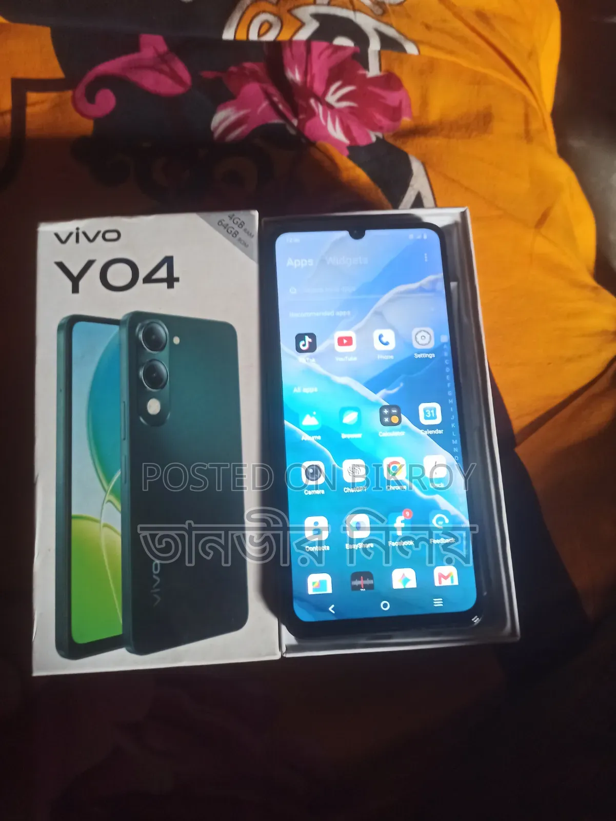 Vivo Y04 64 GB Black