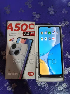 New Itel A50C 32 GB White