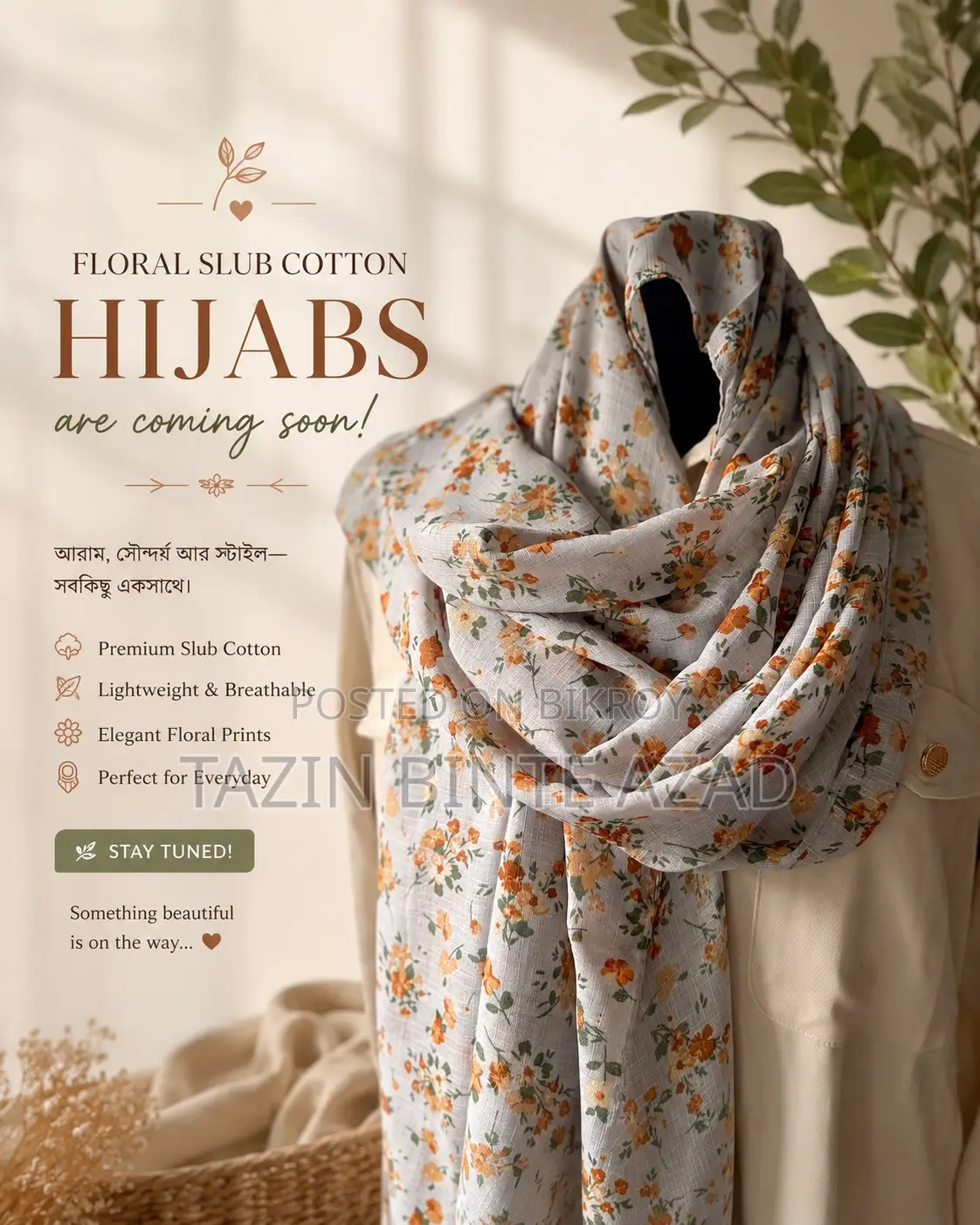 Floral Hijab