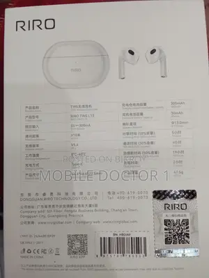 Riro TWS Wireless Earphone L15