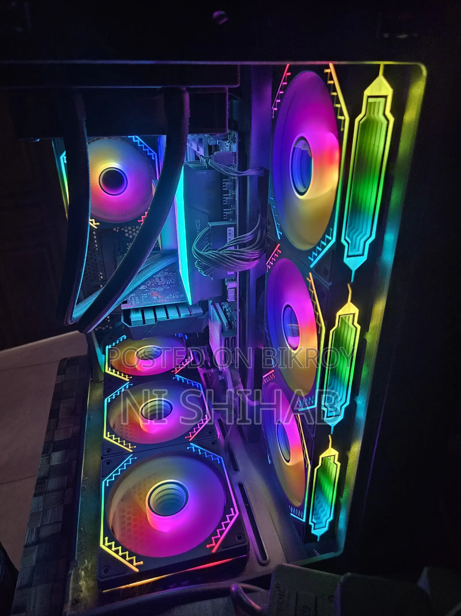 Desktop Computer MSI Gaming 24GE 2QE 4K 64GB AMD Ryzen 9 SSD 1T