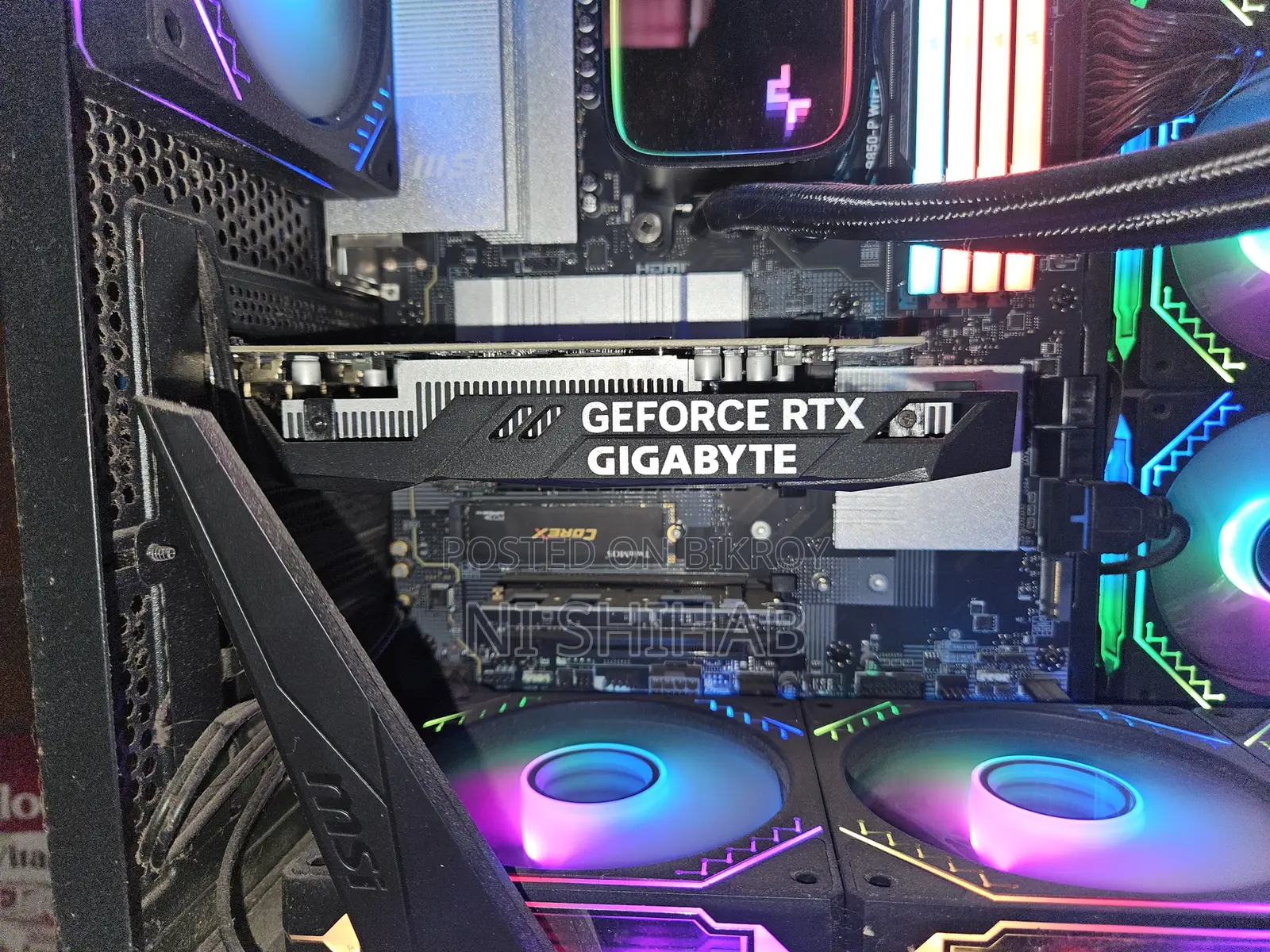 Desktop Computer MSI Gaming 24GE 2QE 4K 64GB AMD Ryzen 9 SSD 1T