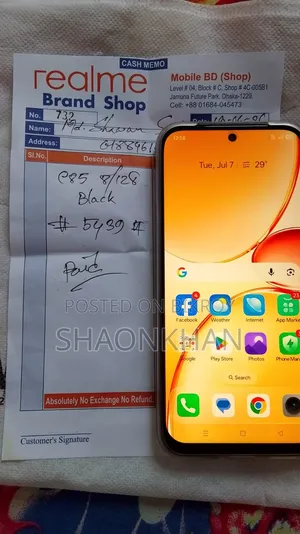 Realme C85 4G 128 GB Black