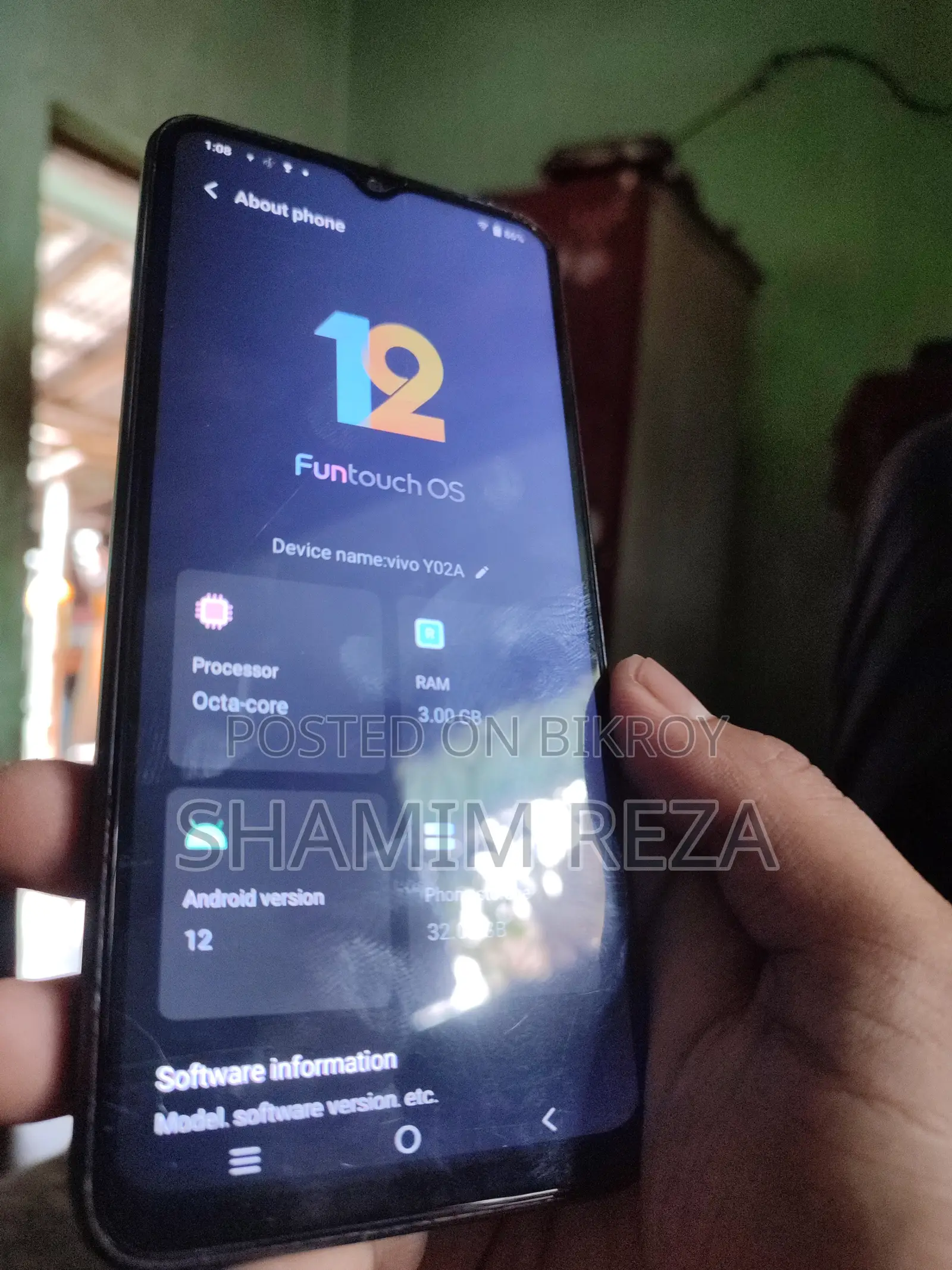 Vivo Y02A 32 GB Black