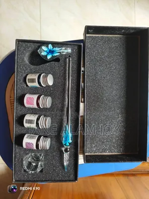 Fancy Pen Set (Glass Made Fountain Pen)