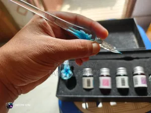 Fancy Pen Set (Glass Made Fountain Pen)