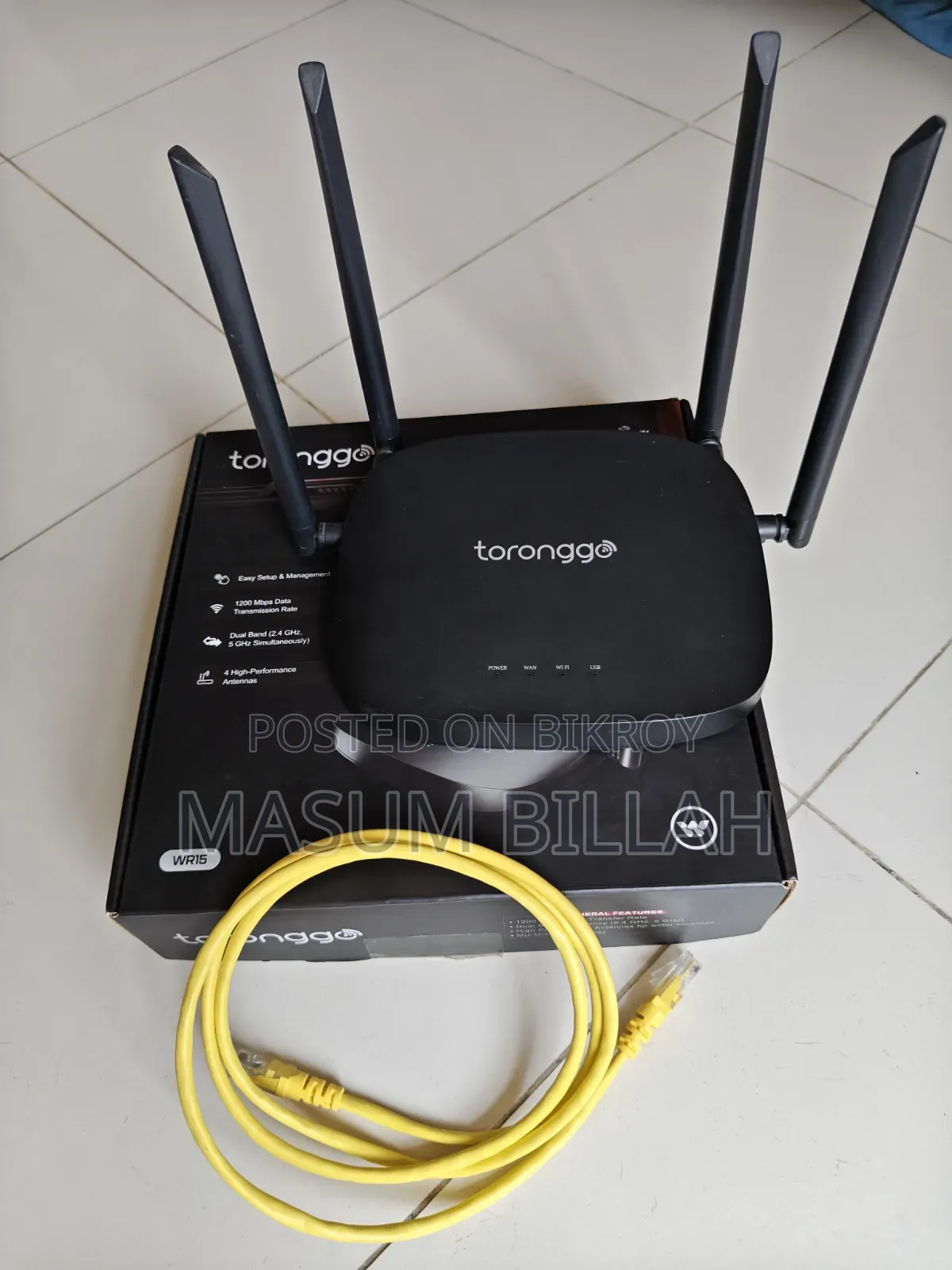 Walton Toronggo Wr15 Full Gigabit Wi-fi Router