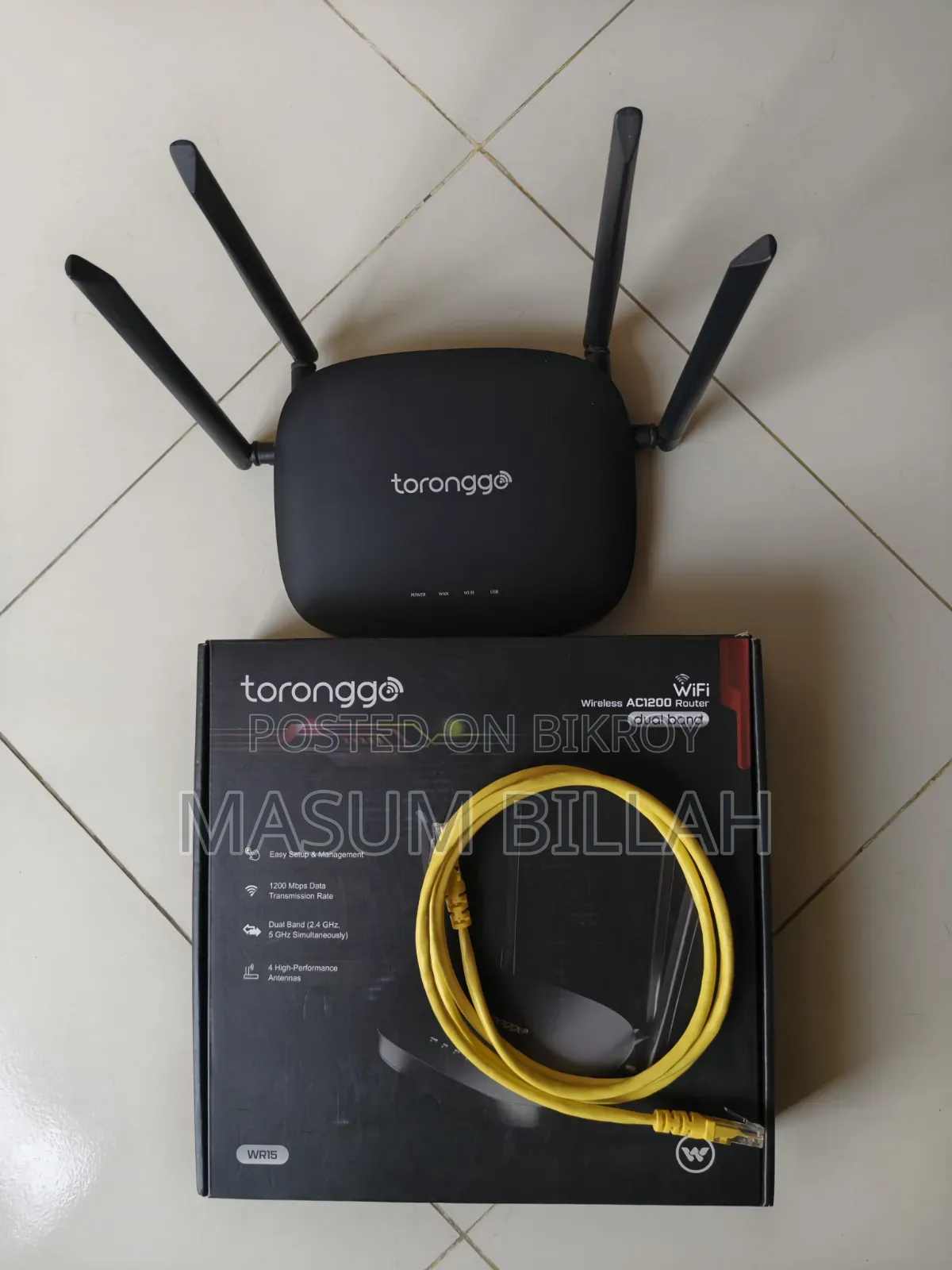 Walton Toronggo Wr15 Full Gigabit Wi-fi Router