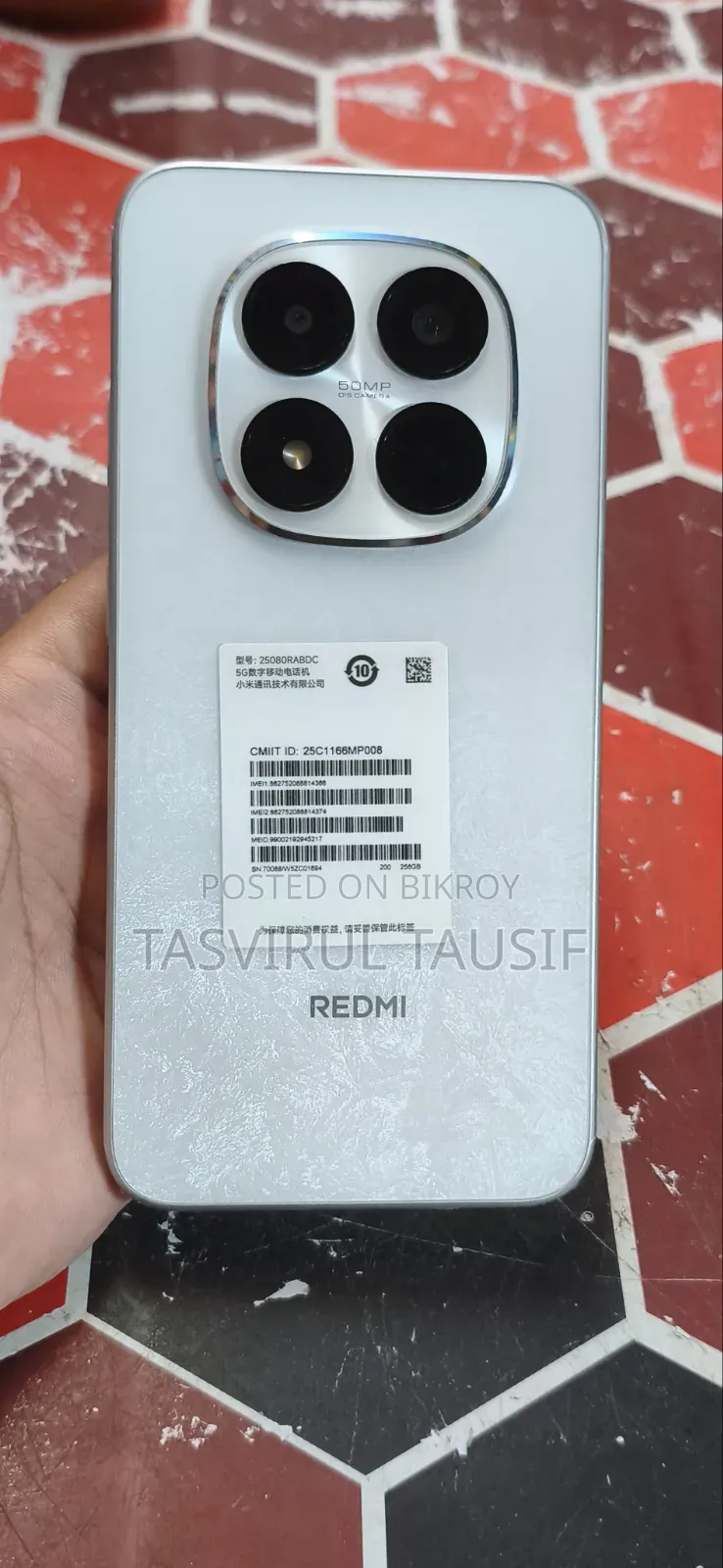 Xiaomi Redmi Note 15 Pro 256 GB White