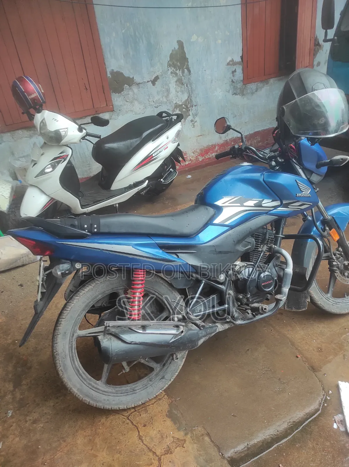 Honda CG110 2021 Blue