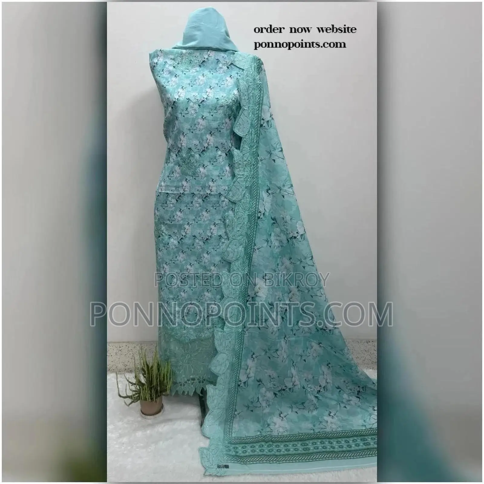 Unstitch Premium Quality Three Piece