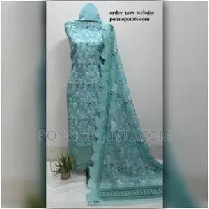 Unstitch Premium Quality Three Piece