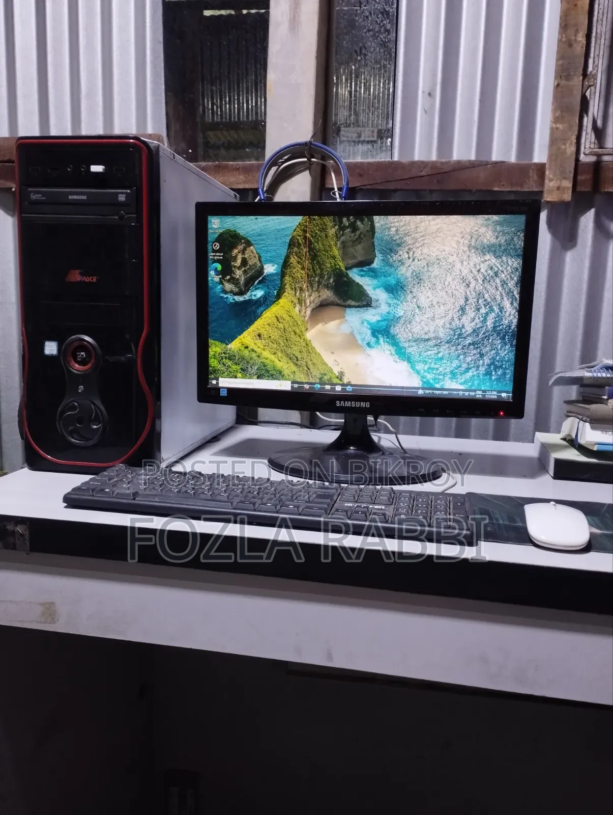 Desktop Computer Samsung 4GB Intel Core i3 HDD+SSD 500GB