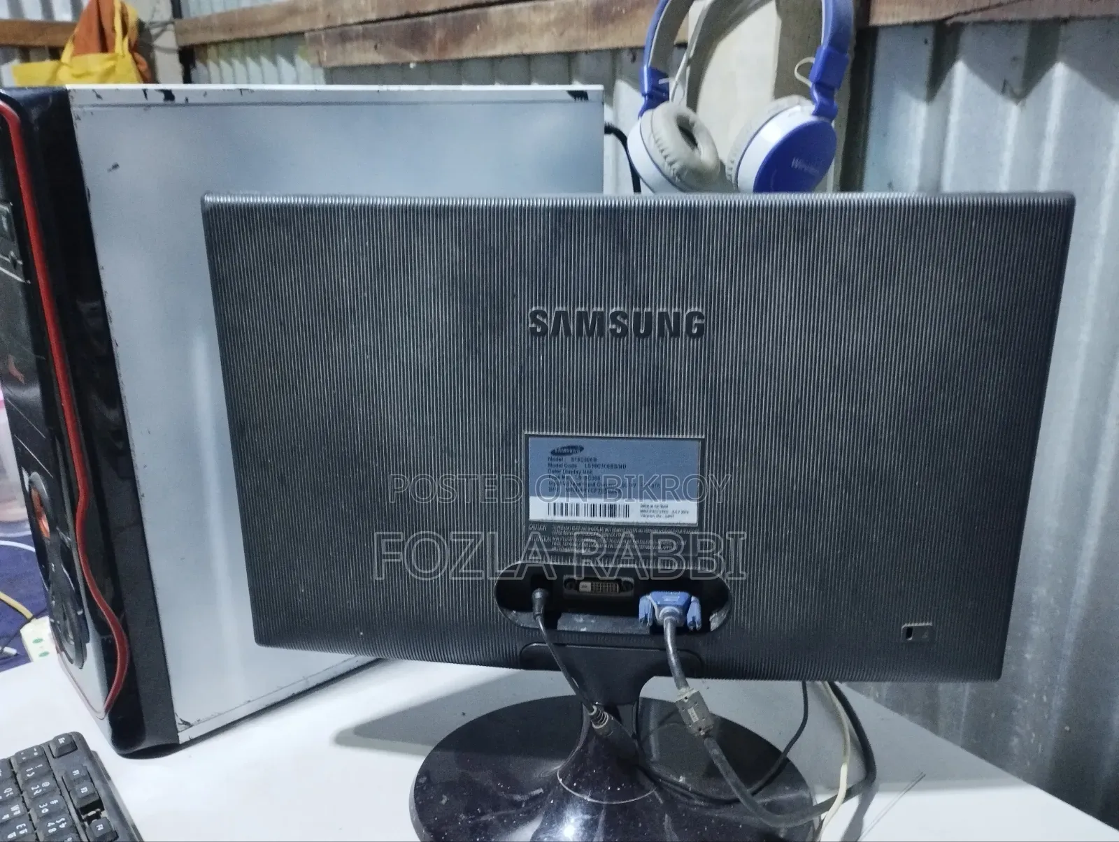 Desktop Computer Samsung 4GB Intel Core i3 HDD+SSD 500GB