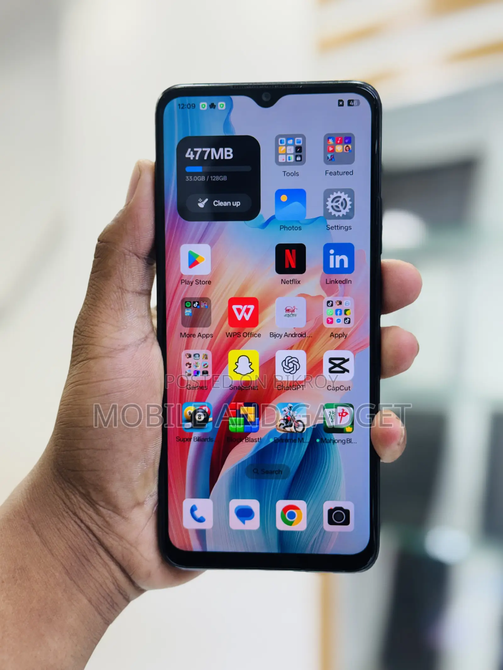 Oppo A18 128 GB Black