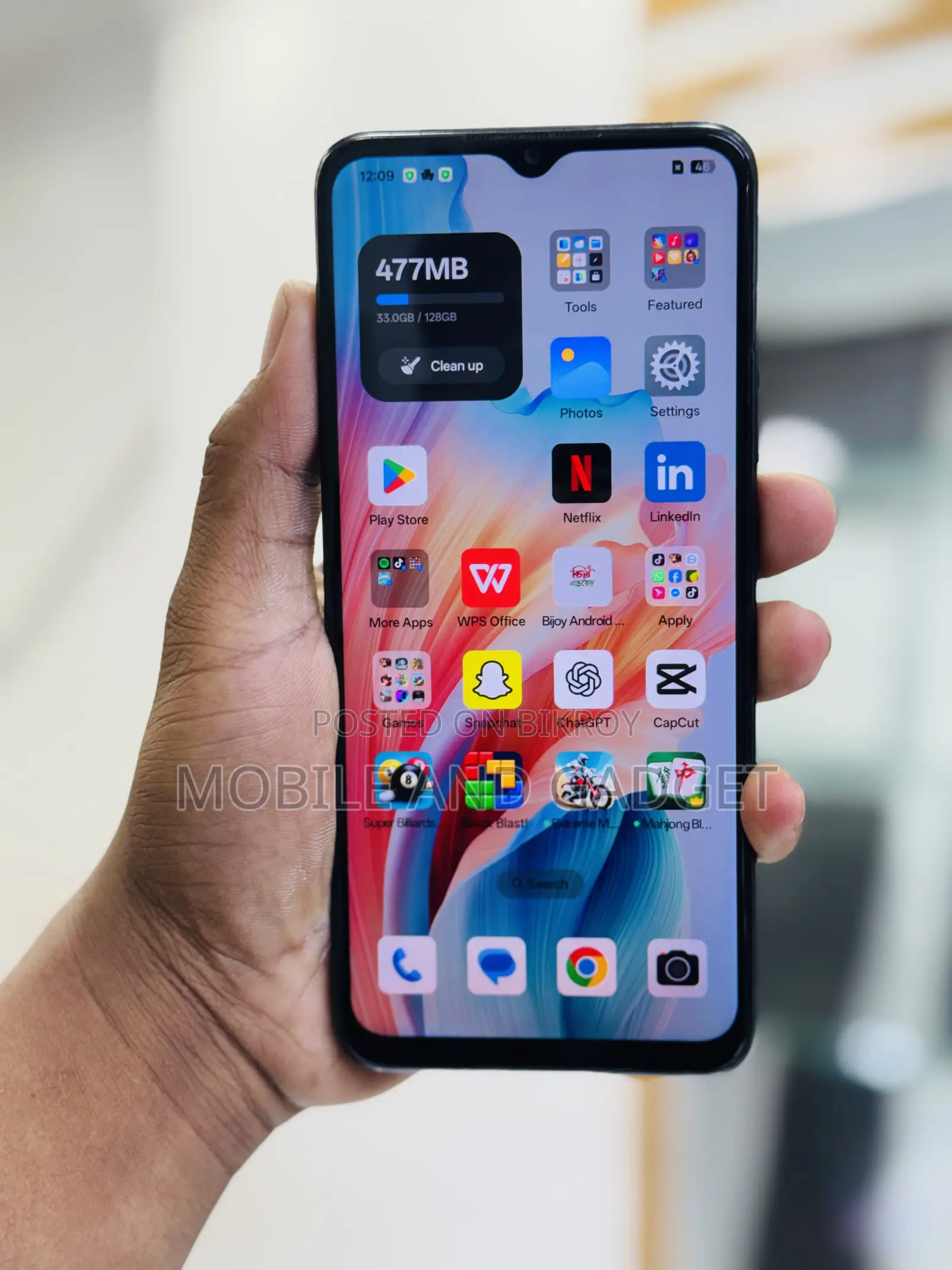Oppo A18 128 GB Black