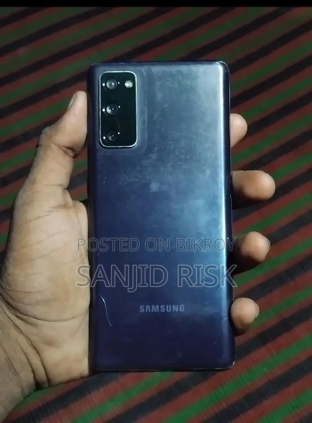 স্যামসাং গ্যালাক্সি এস২০ এফই ১২৮ জিবি ব্লু