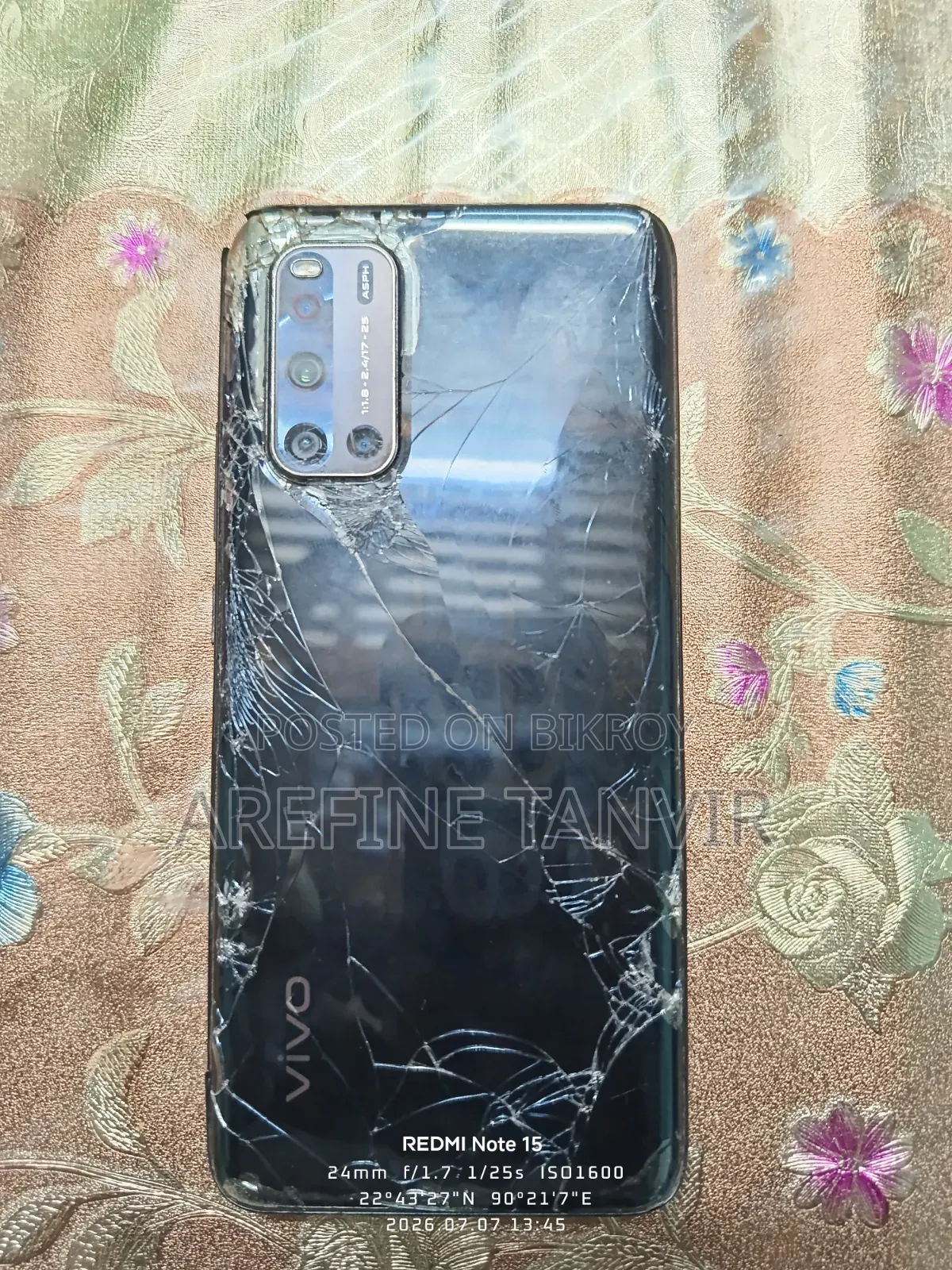 Vivo V19 128 GB Blue