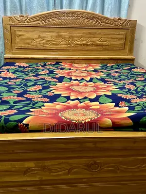 Urgent Sale: Original Akashmoni Wood 6/7ft Bed