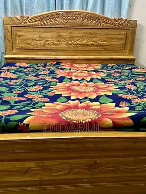 Urgent Sale: Original Akashmoni Wood 6/7ft Bed